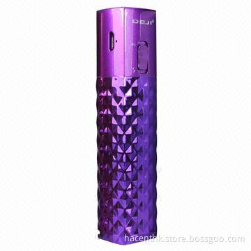 Power bank, 2,800mAh suitable for female